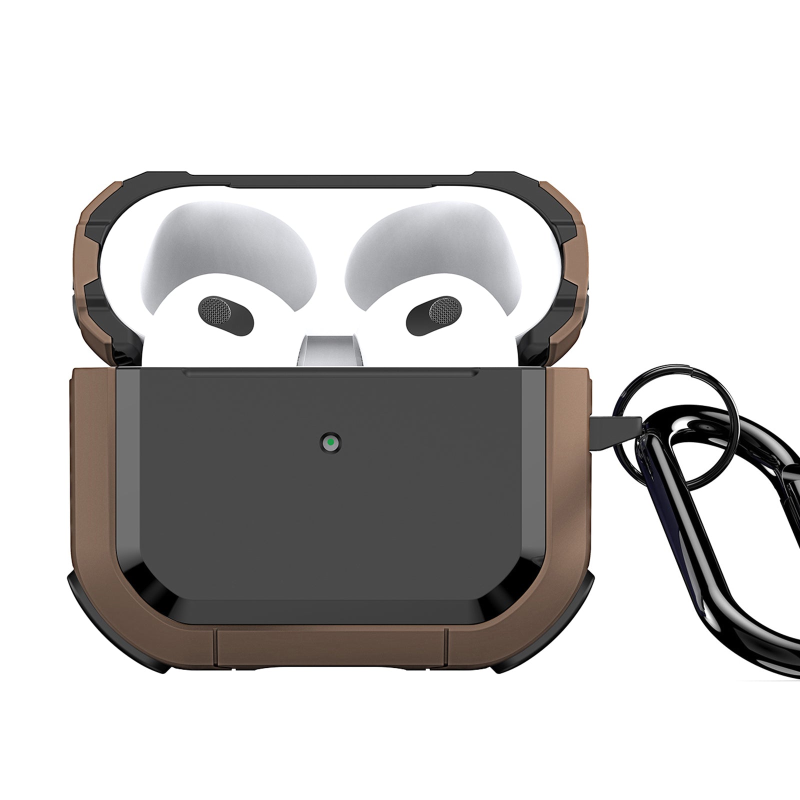 DUX DUCIS PECA Series for Apple AirPods 3 Protective Case with Carabiner Earbuds Cover DUX DUCIS PECA Series for Apple AirPods 3 Protective Case with Carabiner Earbuds Cover